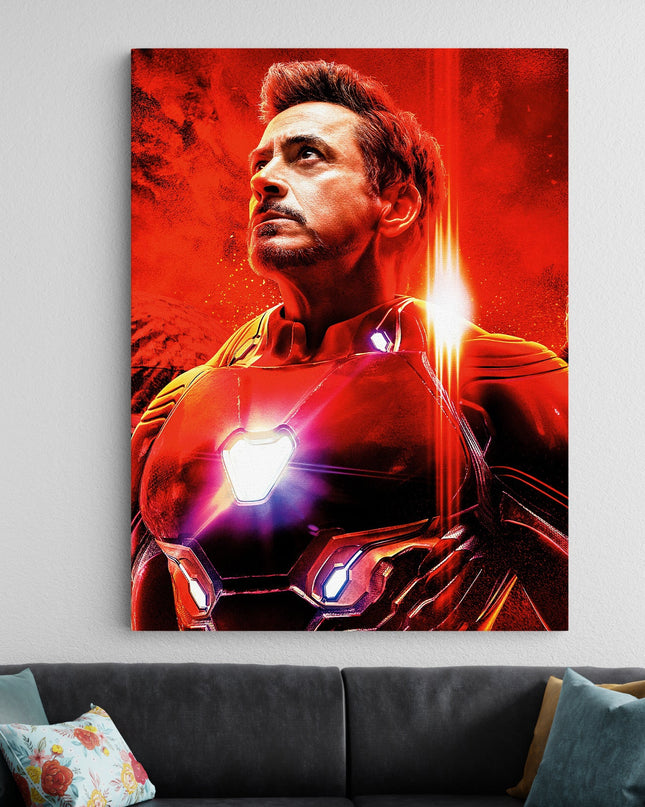 Iron Man Poster | Marvel Superhero Wall Art | Avengers Movie Poster Lazywalls