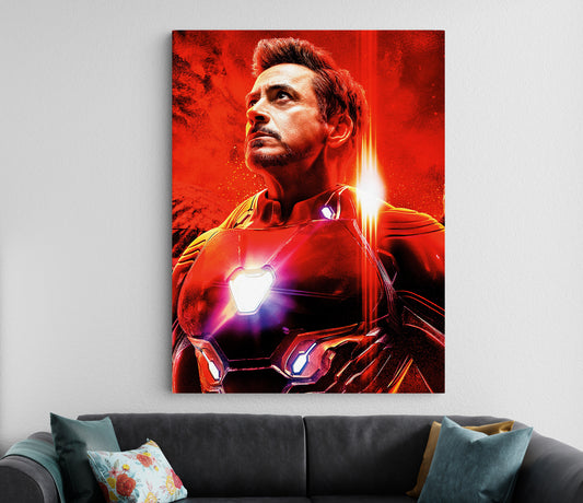 Iron Man Poster | Marvel Superhero Wall Art | Avengers Movie Poster Lazywalls