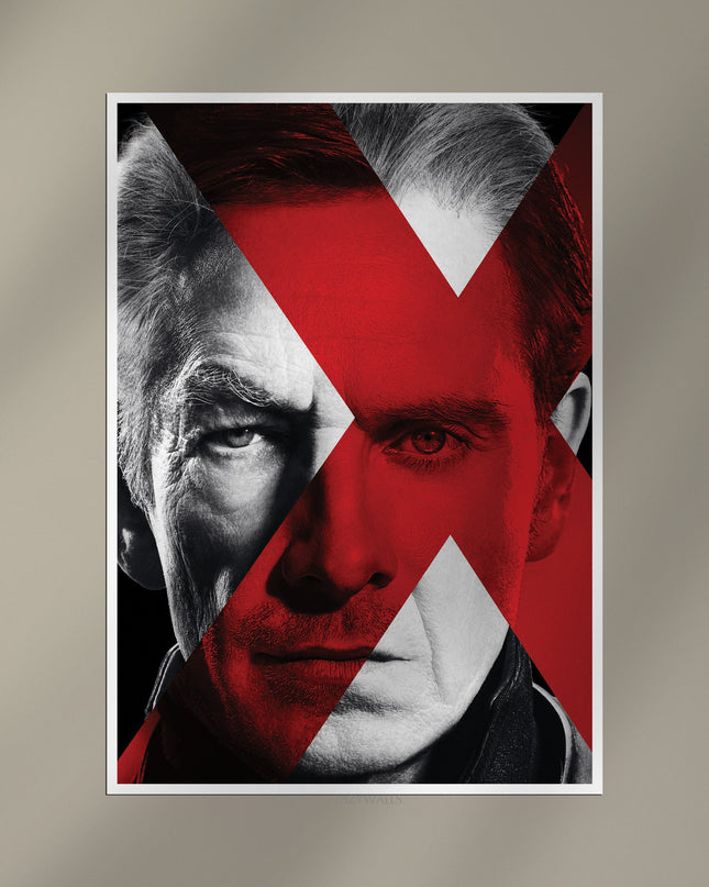 Professor X | X-Men Minimalist Movie Poster Lazywalls