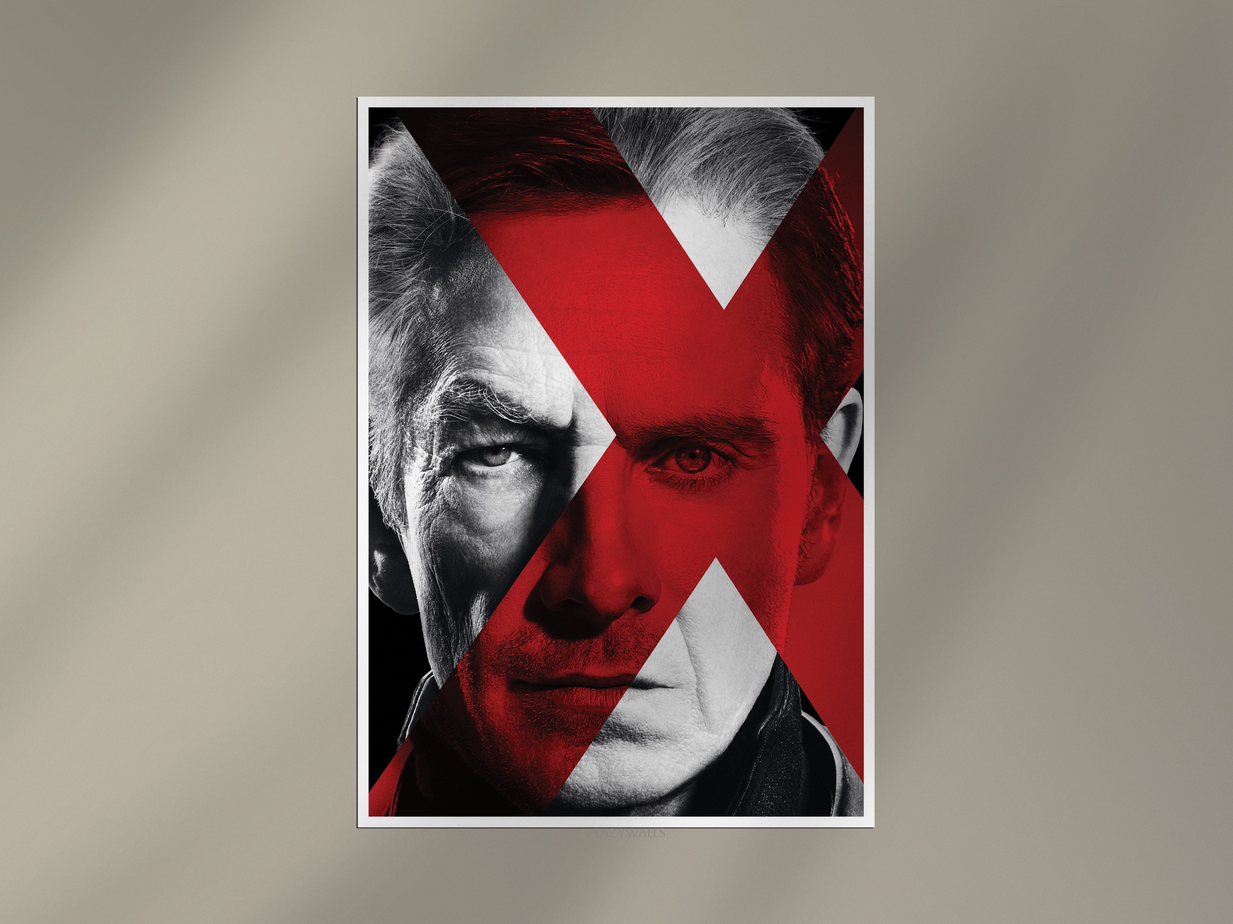 Professor X | X-Men Minimalist Movie Poster Lazywalls