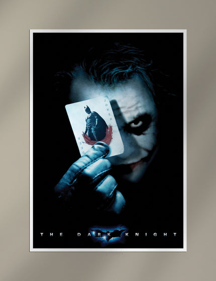 The Dark Knight Poster | Joker Playing Card Wall Art Lazywalls