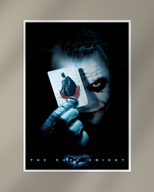 The Dark Knight Poster | Joker Playing Card Wall Art Lazywalls