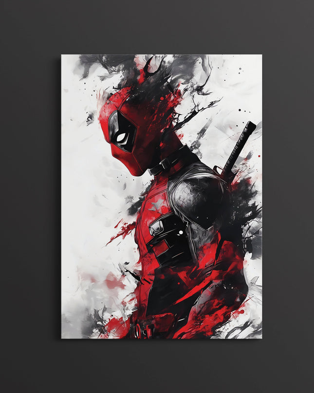 Deadpool Poster Marvel Wall Art | Superhero Room Decor Lazywalls