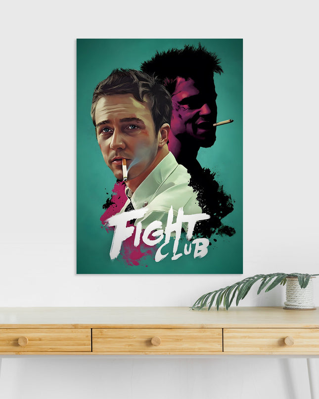 Fight Club Movie Poster | Tyler Durden Wall Art Lazywalls