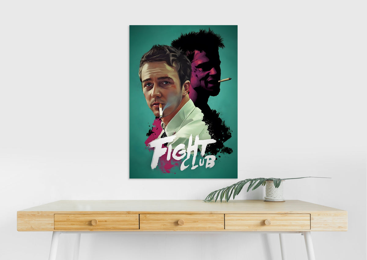 Fight Club Movie Poster | Tyler Durden Wall Art Lazywalls
