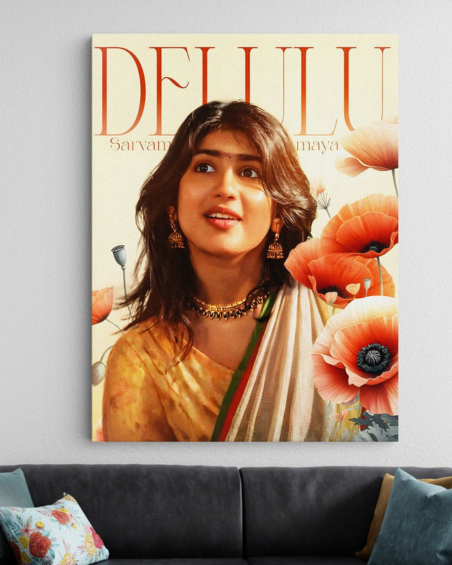 Delulu Movie Poster | Cinematic Film Wall Art | Aesthetic Movie Poster Lazywalls