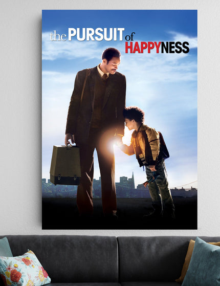 The Pursuit of Happyness Poster | Motivational Movie Wall Art | Inspirational Film Decor Lazywalls