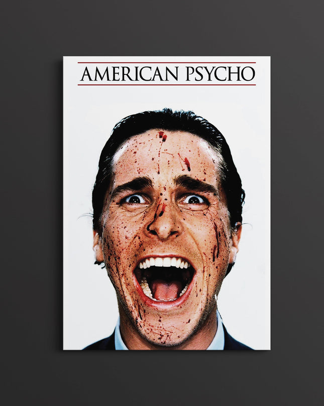American Psycho Poster | Patrick Bateman Cult Movie Wall Art Lazywalls