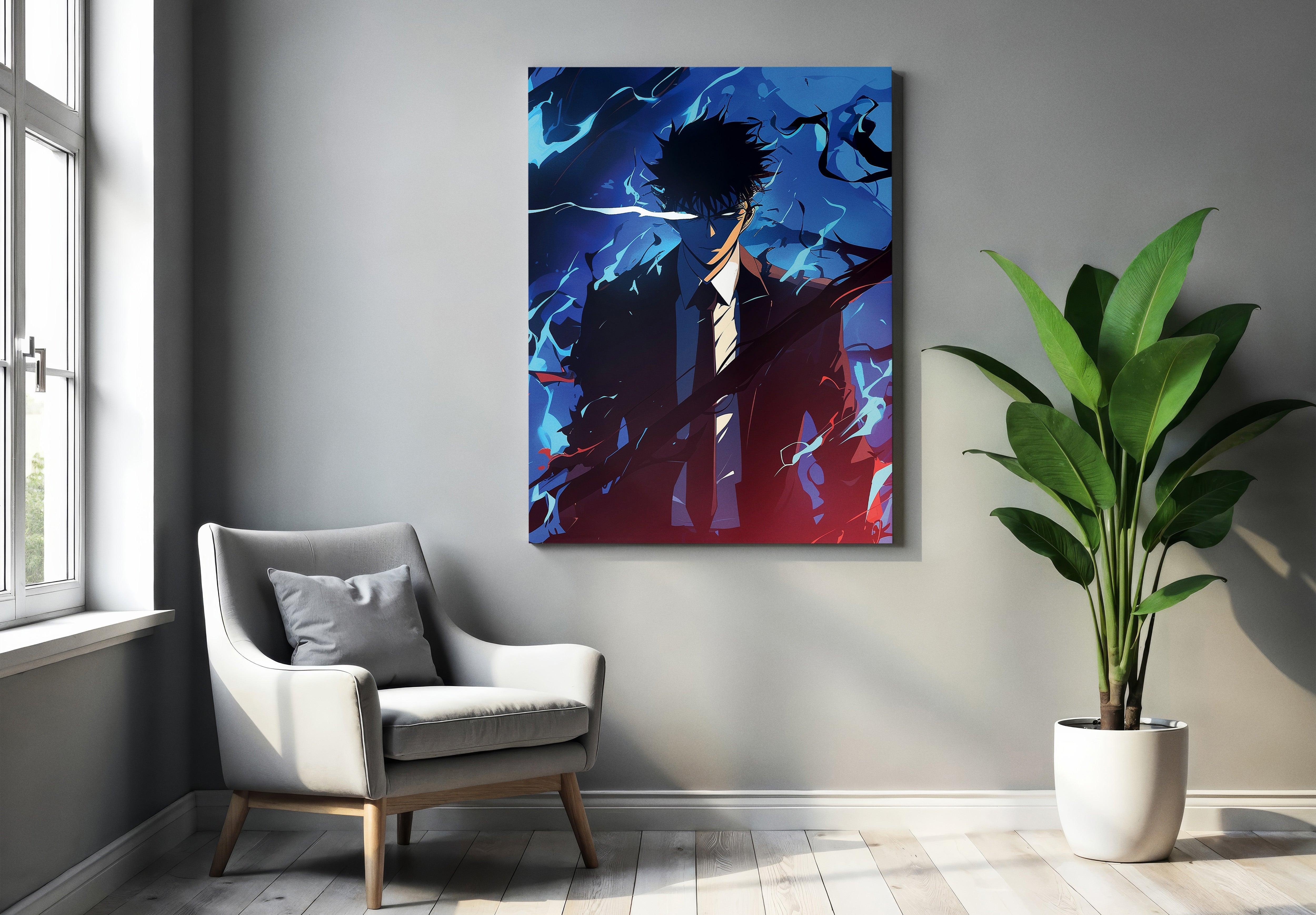 Jujutsu Kaisen Anime Poster | Dark Sorcerer Wall Art Lazywalls