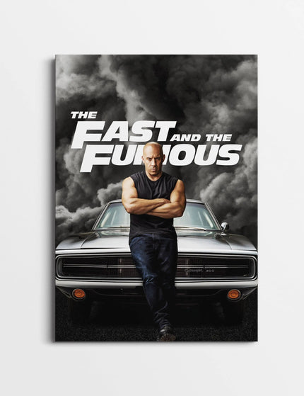 The Fast and the Furious Wall Poster | Dominic Toretto Muscle Car Art Lazywalls