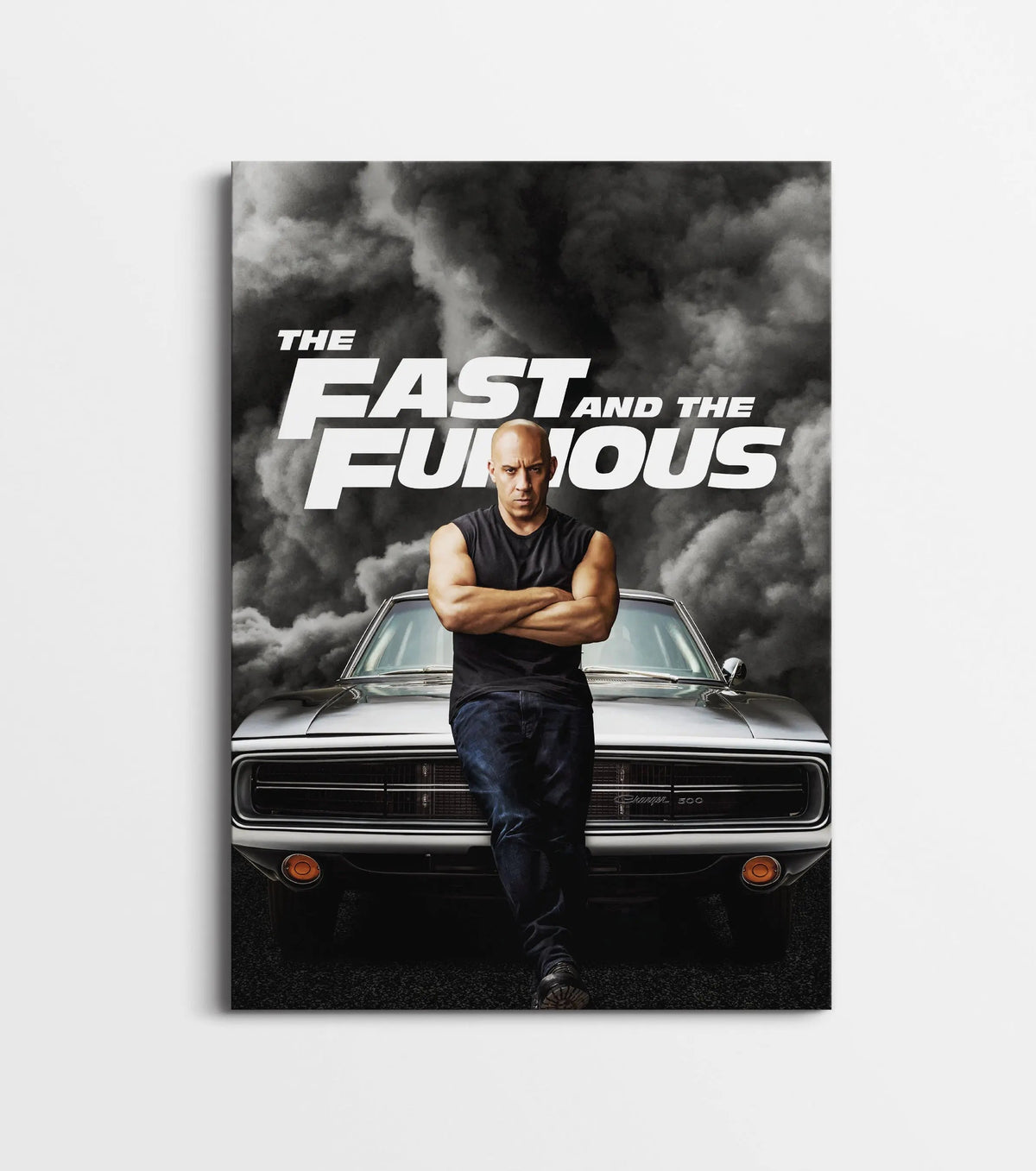 The Fast and the Furious Wall Poster | Dominic Toretto Muscle Car Art Lazywalls