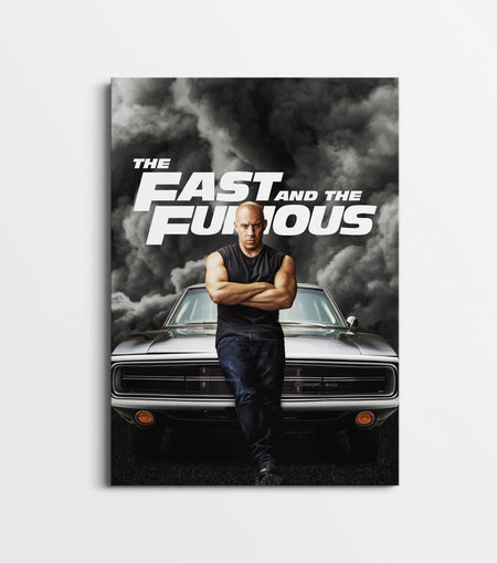 The Fast and the Furious Wall Poster | Dominic Toretto Muscle Car Art Lazywalls