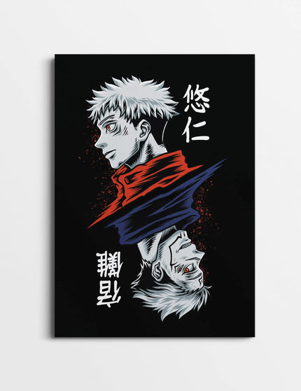 Jujutsu Kaisen Yuji Itadori Wall Poster | Anime Wall Art Lazywalls