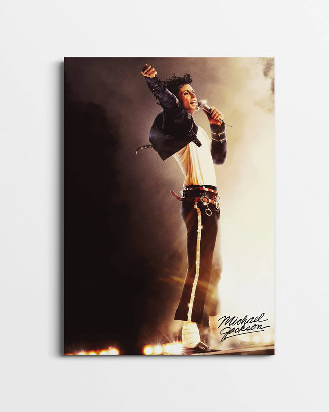 Michael Jackson Live Concert Poster| King of Pop Wall Art Lazywalls