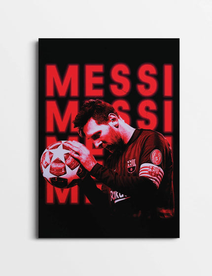 Lionel Messi Wall Poster | Football Legend Art Lazywalls