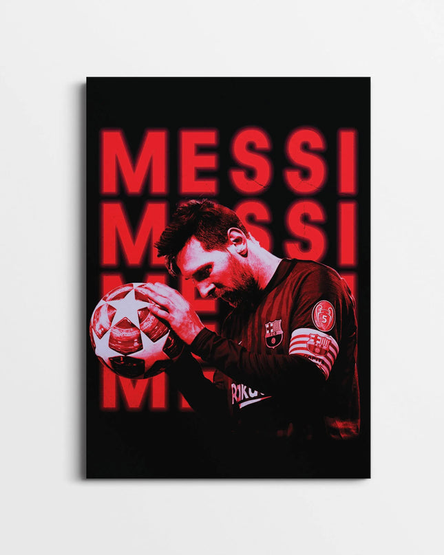 Lionel Messi Wall Poster | Football Legend Art Lazywalls