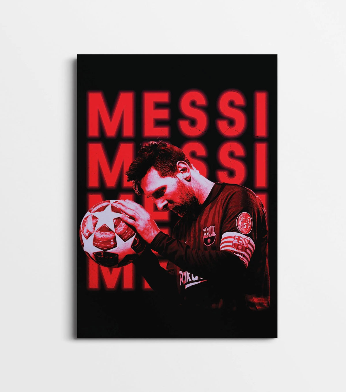 Lionel Messi Wall Poster | Football Legend Art Lazywalls