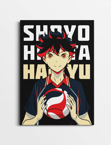 Haikyuu Shoyo Hinata Wall Poster – Anime Volleyball Wall Art Lazywalls