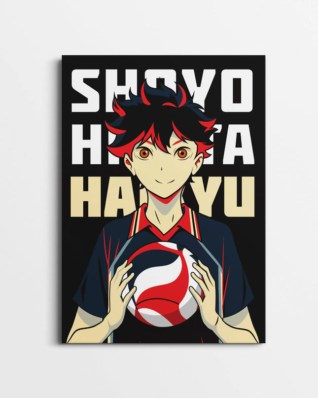 Haikyuu Shoyo Hinata Wall Poster – Anime Volleyball Wall Art Lazywalls