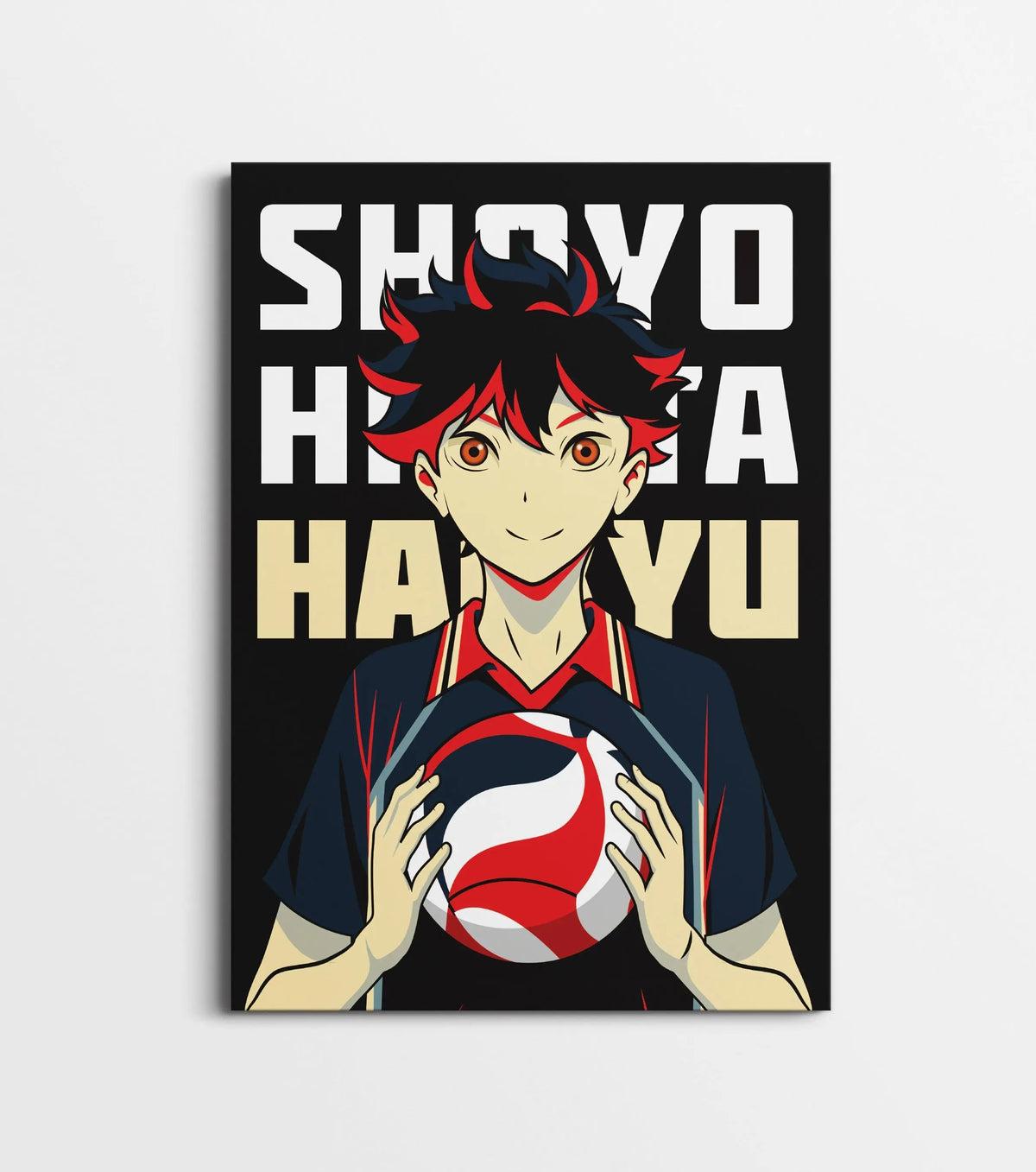 Haikyuu Shoyo Hinata Wall Poster – Anime Volleyball Wall Art Lazywalls