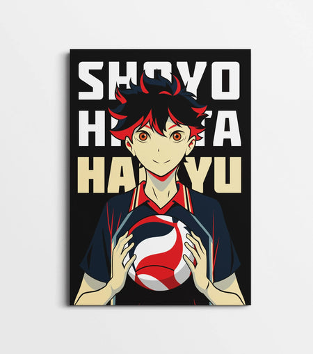 Haikyuu Shoyo Hinata Wall Poster – Anime Volleyball Wall Art Lazywalls