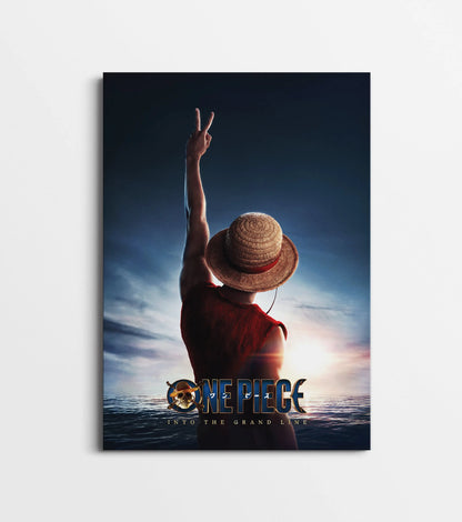 One Piece Luffy Poster | Anime Wall Art for Bedroom & Gaming Room Lazywalls