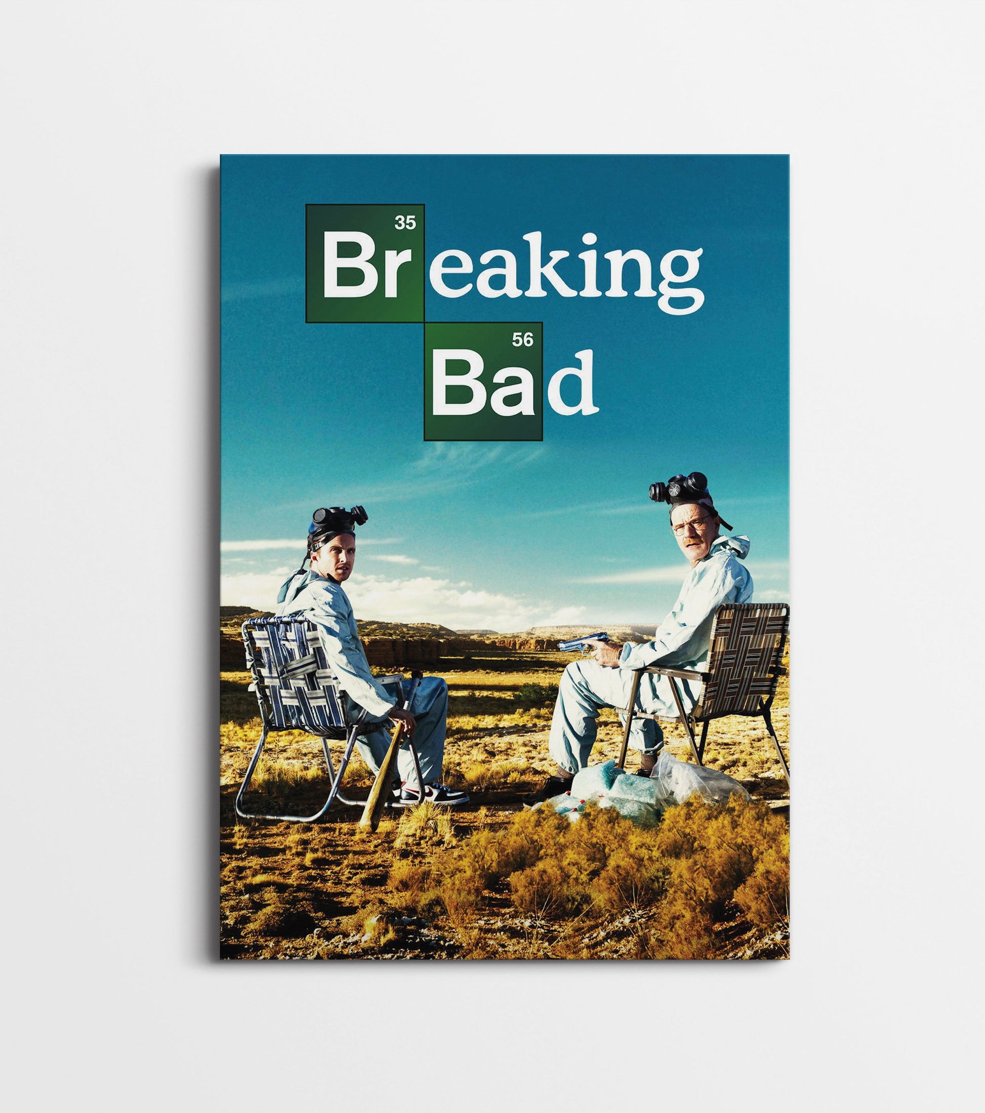 Breaking Bad Poster | Crime Drama TV Series Wall Art Print Lazywalls