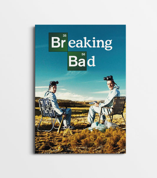 Breaking Bad Poster | Crime Drama TV Series Wall Art Print Lazywalls