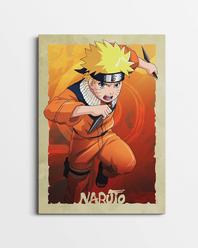Naruto Poster | Naruto Uzumaki Anime Ninja Wall Art Lazywalls