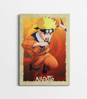 Naruto Poster | Naruto Uzumaki Anime Ninja Wall Art Lazywalls