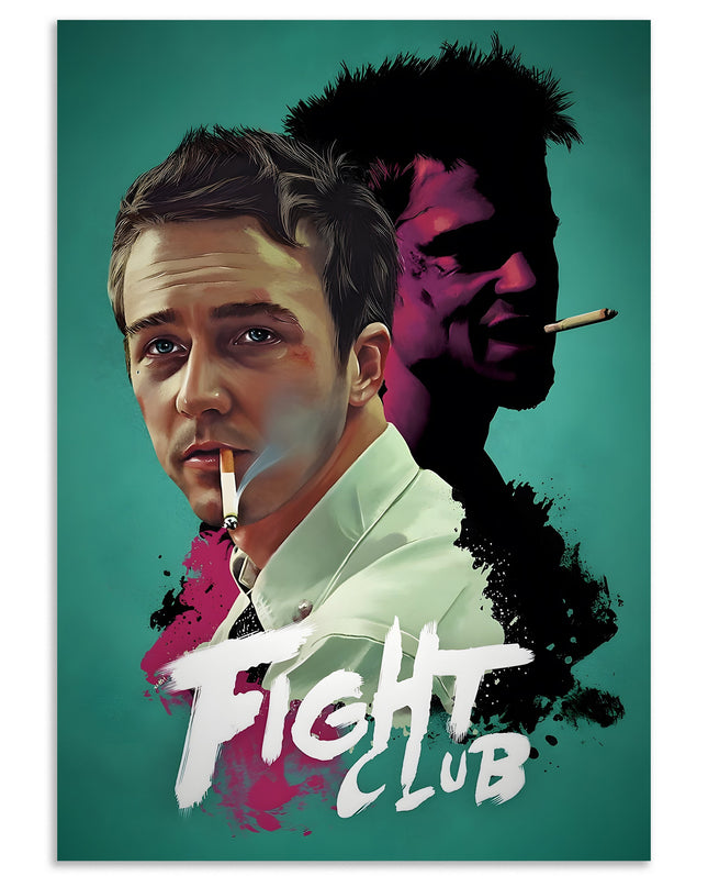 Fight Club Movie Poster | Tyler Durden Wall Art Lazywalls