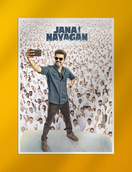 Jana Nayagan Thalapathy Vijay Poster - Official Movie Print Lazywalls