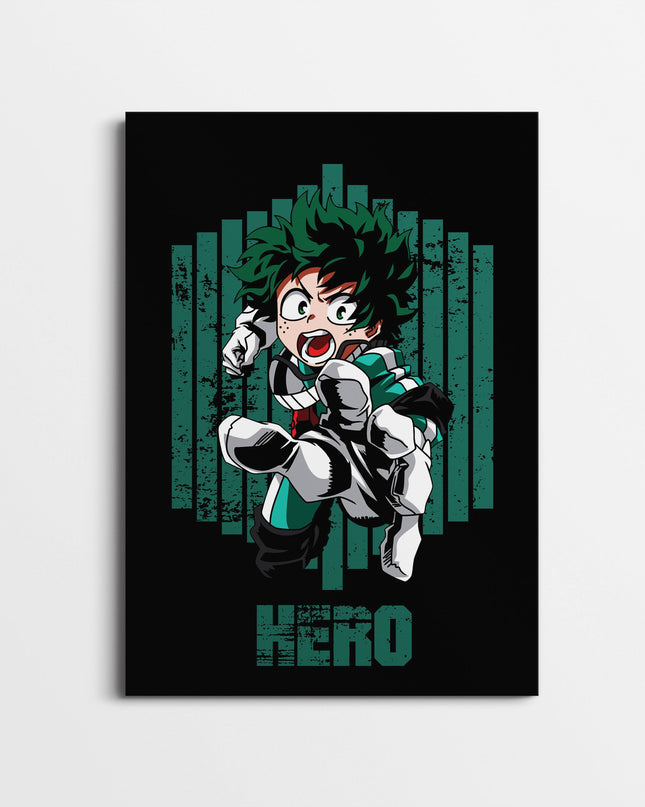 Izuku Midoriya Poster | My Hero Academia Wall Art Lazywalls