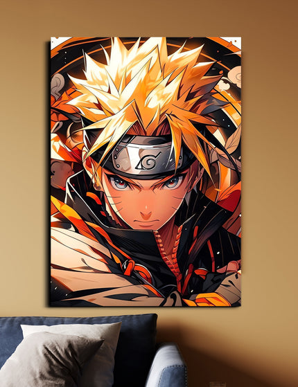 Naruto Uzumaki | Hokage Ninja Anime Poster | Naruto Shippuden Wall Art Lazywalls