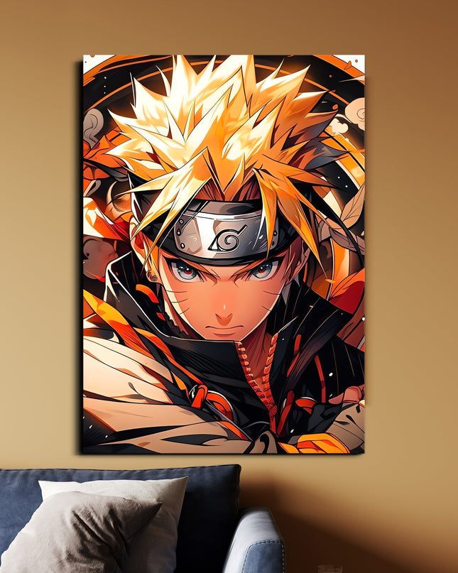 Naruto Uzumaki | Hokage Ninja Anime Poster | Naruto Shippuden Wall Art Lazywalls