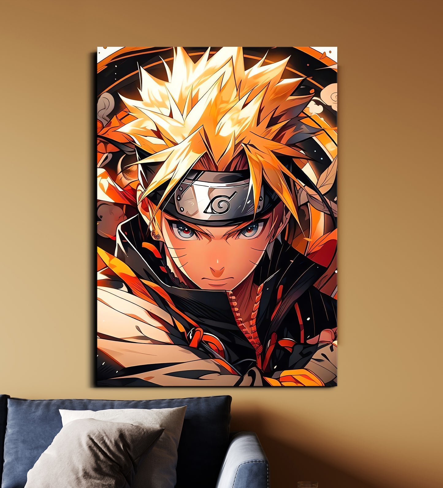 Naruto Uzumaki | Hokage Ninja Anime Poster | Naruto Shippuden Wall Art Lazywalls