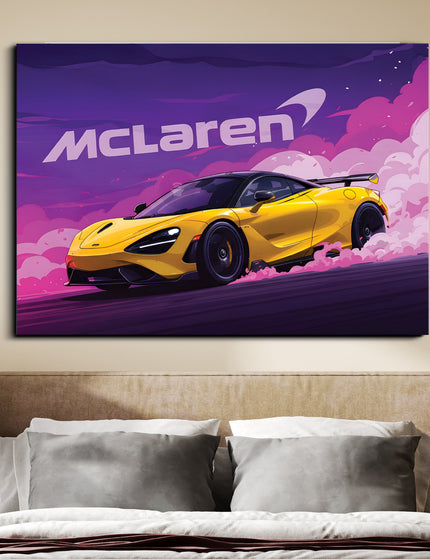Toyota Supra MK5 Poster | A90 Sports Car Wall Art Lazywalls