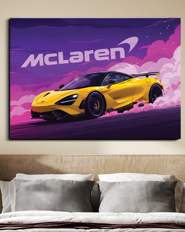 Toyota Supra MK5 Poster | A90 Sports Car Wall Art Lazywalls