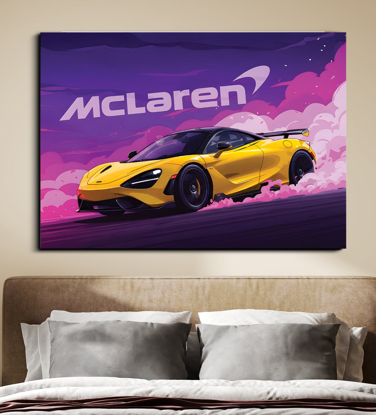 Toyota Supra MK5 Poster | A90 Sports Car Wall Art Lazywalls