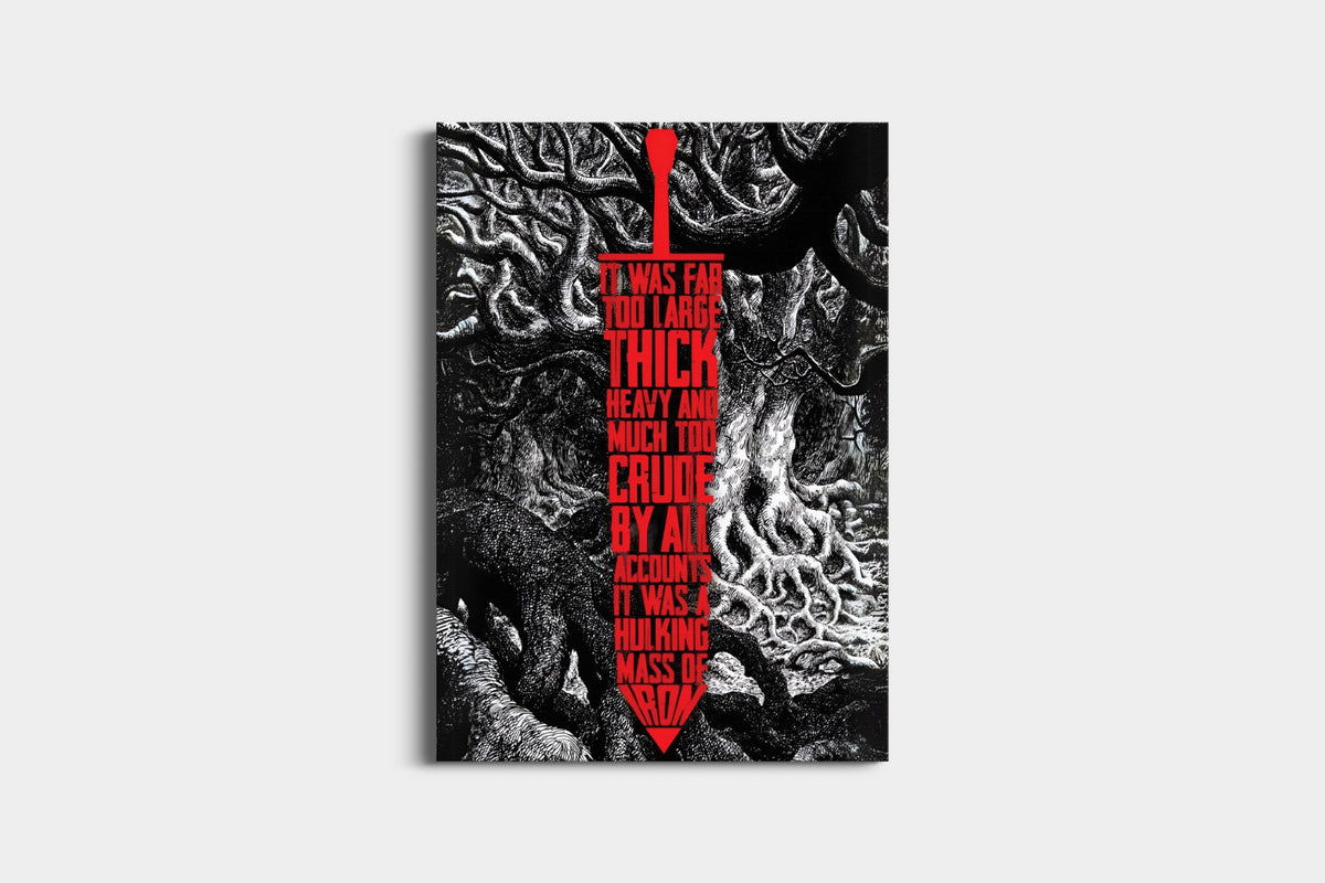 Dark Fantasy Anime Series Sword Poster | Gothic Manga Wall Art Lazywalls