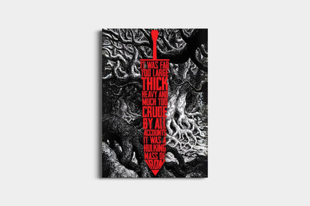Dark Fantasy Anime Series Sword Poster | Gothic Manga Wall Art Lazywalls