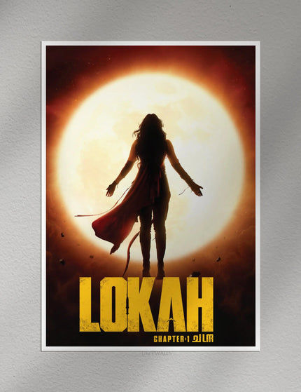 Lokah Chapter 1 Valam Wall Poster | Malayalam Fantasy Action Movie Wall Art Lazywalls