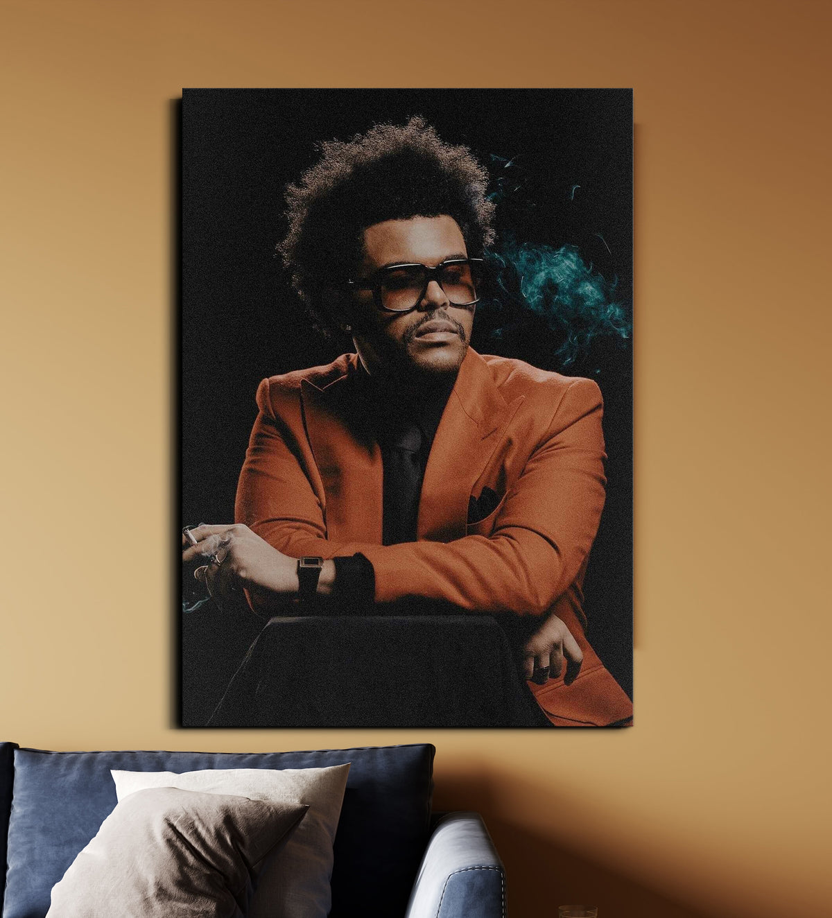 The Weeknd | Iconic Portrait Music Poster | The Weeknd Wall Art Lazywalls