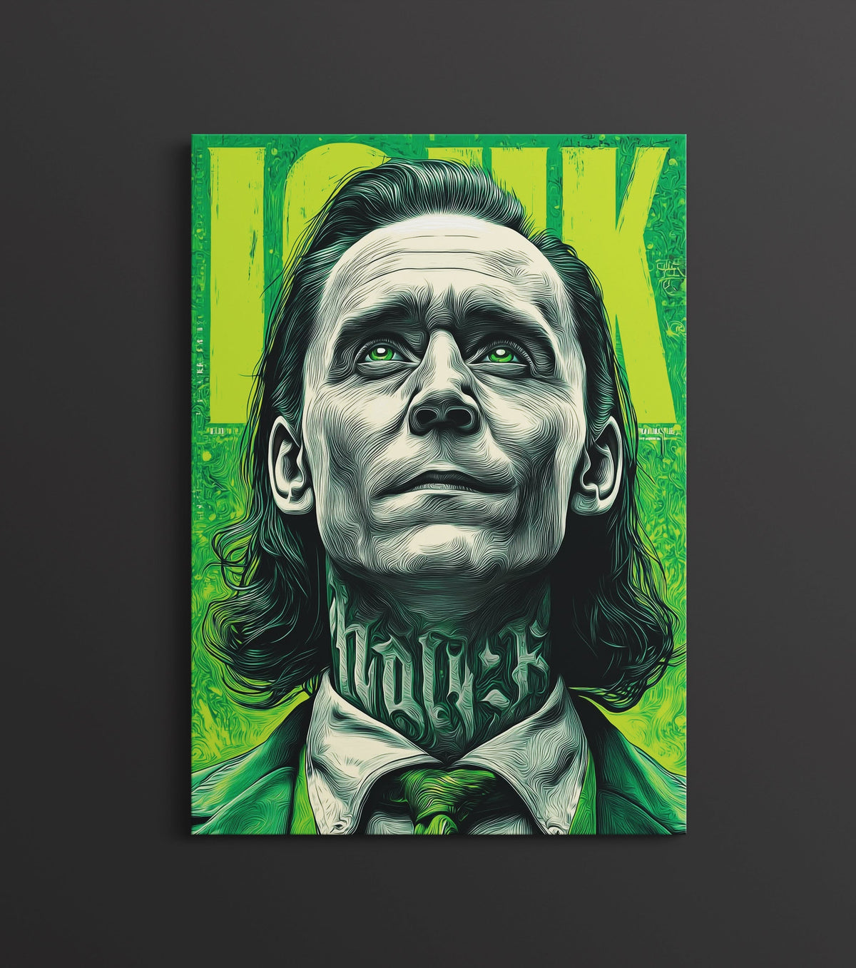 Loki Poster Marvel Wall Art | God of Mischief Room Decor Lazywalls