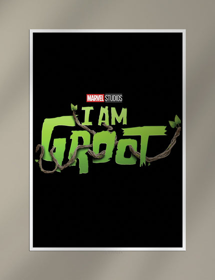 I Am Groot Marvel Poster | Superhero Wall Art Lazywalls