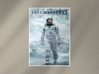 Interstellar Astronaut Poster | Sci-Fi Space Movie Wall Art Print Lazywalls