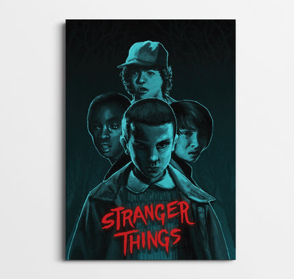 Stranger Things Dark Poster | Retro Sci-Fi Horror Wall Art Lazywalls