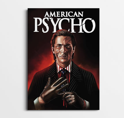 American Psycho Poster | Patrick Bateman Wall Art | Dark Movie Decor Lazywalls