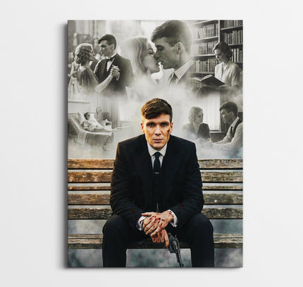 Thomas Shelby | Peaky Blinders Cinematic Vintage Wall Art Poster Print Lazywalls