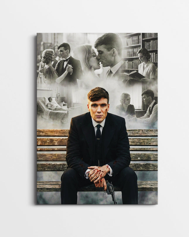 Thomas Shelby | Peaky Blinders Cinematic Vintage Wall Art Poster Print Lazywalls